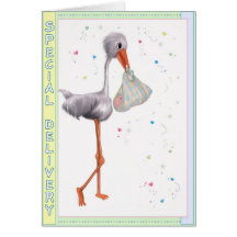 Special Delivery - Congratulations Card - Uni