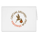 Special Delivery from Ethiopian Adoption Cards by AdoptTees Special Delivery from Ethiopian Adoption Cards