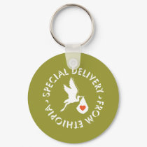 Special Delivery - Keychain by AdoptTees Special Delivery - Keychain