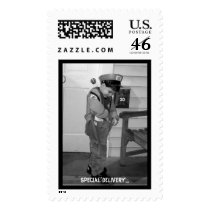 SPECIAL DELIVERY..... Postage Stamp stamps