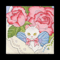 Special delivery square magnet