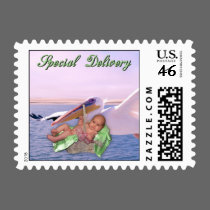 Special Delivery, Stork Express postage