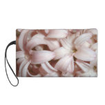 Special Design Hand Bag With Pink Hyacinth Flower bagettes bags