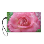 Special Design Hand Bag With Pink Rose Flower bagettes bags