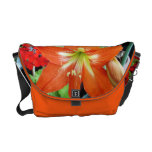 Special Design Messenger Bag With Amaryllis Flower messenger bags