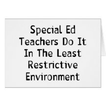 Special Ed Teachers Greeting Card