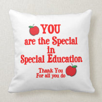 Special Education Appreciation pillows