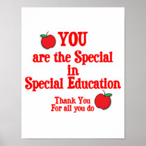 Special Education Appreciation posters
