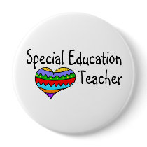 Special Education Teacher Pinback Buttons