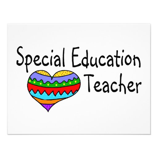 Download this Special Education Teacher Custom Invite From Zazzle picture