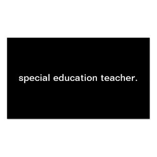 special education teacher