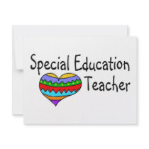 Special Education Teacher invitations