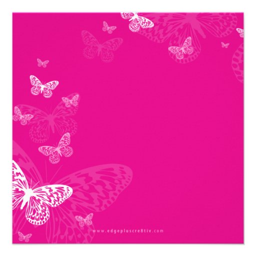 SPECIAL EVENT INVITES :: butterflies 1SQ