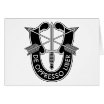 Special Forces Greeting Card