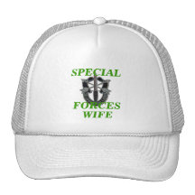 special forces green berets mom army son wife Hat