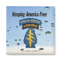 special forces  green berets veterans Magnet
