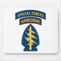 Special Forces Patch Mouse Mat