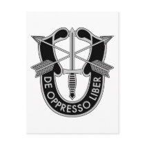 Special Forces Post Card