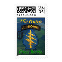 special forces vietnam green berets postage sta... postage