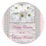 Special Friend Easter Flowering Dogwood Blossoms stickers