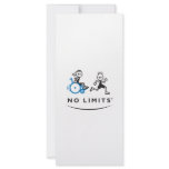Special Girl with Runner Rack Card Design