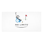 Special Golf Girl Picture Card