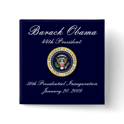 Special Inauguration Pinback Button by PraiseProducts