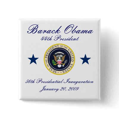 Special Inauguration Pinback Buttons by PraiseProducts