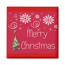 Special Merry Christmas magnets
