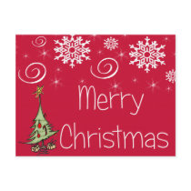 Special Merry Christmas Postcard