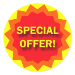 SPECIAL OFFER - RETAIL SIGN stickers