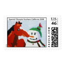 Special Olympics Southern California Holiday Stamp