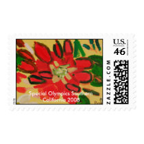 Special Olympics Southern California Poinsettia postage