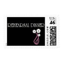 SPECIAL REHEARSAL DINNER POSTAGE STAMPS