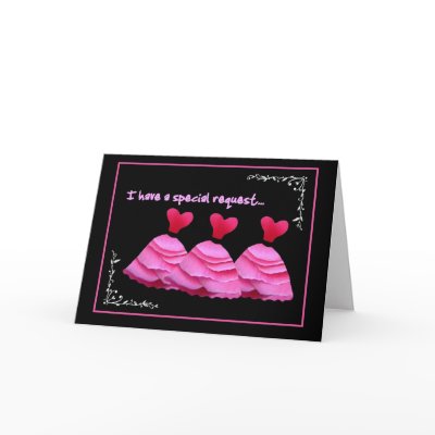 Special Request - Wedding Invitation Greeting Card
