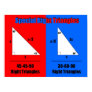 Special Right Triangles Posters Special Right Triangles Posters
