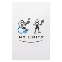 Special Tennis Girl Customized Stationery