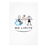 Special Volleyball Boy Personalized Stationery