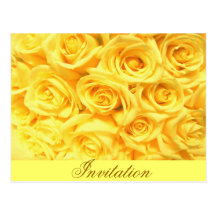 Special Yellow Roses Postcard