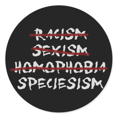 Speciesism Stickers by