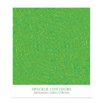 Speckle Contours posters