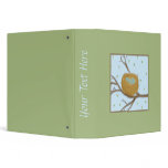Speckled Blue Eggs in a Nest Scrapbook Binder