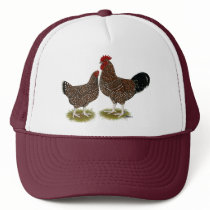 Speckled Sussex Chickens Trucker Hat