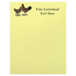 Speckled Sussex Chickens letterhead