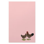Speckled Sussex Chickens Stationery