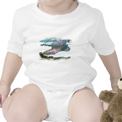 Speckled Trout Feeding T Shirts by OutDoorWorld