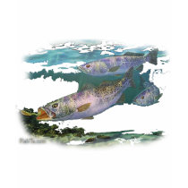 Speckled Trout Feeding t-shirts by OutDoorWorld Speckled Trout Feeding t-shirts