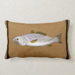 Speckled Trout Lumbar throw pillow pillows