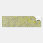 Speckled Yellow Bumper Stickers
