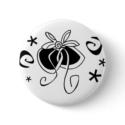 Specl001 Bow Pinback Buttons